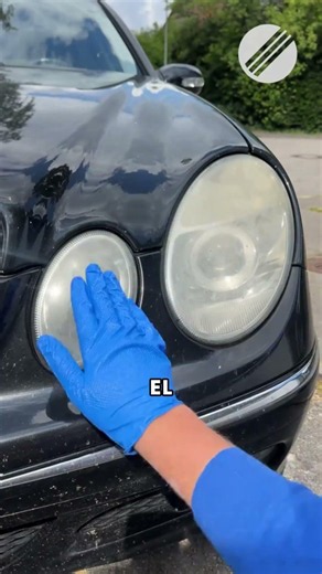 Why do they cover headlights with mud in the desert?
