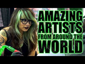 MILWAUKEE TATTOO CONVENTION! | Live Tattooing, Sideshows, Contests | Villain Arts