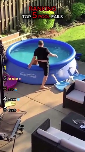 Ranking Top 5 Pool Fails