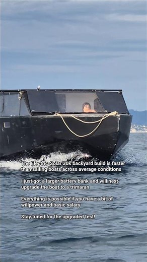 Electric-Solar Trimaran & Battery Upgrade on the Way