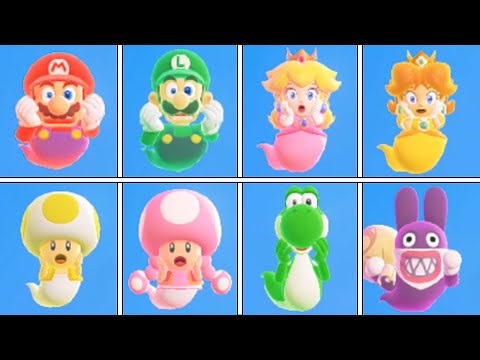 Super Mario Bros. Wonder - All Game Overs