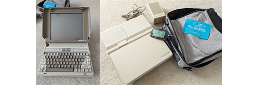 Refurbishing a Data General/One #ReverseEngineering