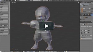 Modeling a Chibi character