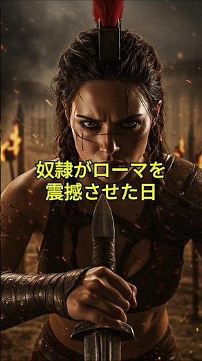 「スパルタクス——奴隷たちが立ち上がった日」【ヒストショ｜1分動画】