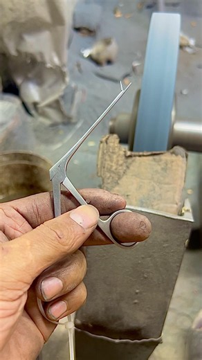 Using Caliper for Precision in Making Pediatric Surgery Micro-Instrument 👶📏🛠️