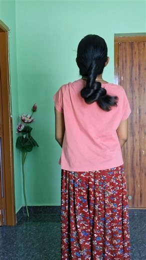 கூந்தலில் நுழைந்த கைகள் ஒரு கோலம் போடுதோ😻🤩🩷 #rapunzel #hairstyle #hair #haircare #hairplay #hairdo