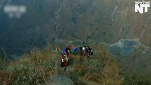 647K views · 4.4K shares | These kids have to scale a seriously dangerous cliff just to get to school | NowThis | Facebook