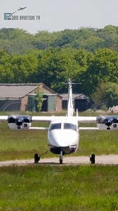 🤩 SOUND ON 🔊 Beautiful Partenavia P.68B Taxiing at Teuge airport #planespotting #euroaviationtv #bizjet #planespotter #partenavia #privatejet #aviation #aviationlovers #aviationdaily | Euro Aviation TV