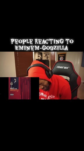 People reacting to Eminem-Godzilla #eminem #reaction #rap #react #uk