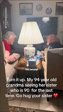 94-year-old's cross-country farewell to 90-year-old sister