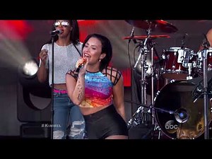 Demi Lovato - Cool For The Summer | Live Jimmy Kimmel 2015