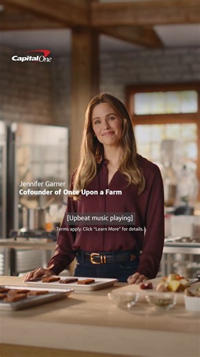 Capital One Business on Instagram: "There’s a lot to love about @jennifer.garner, @onceuponafarm and 2X miles on every purchase with Venture X Business."