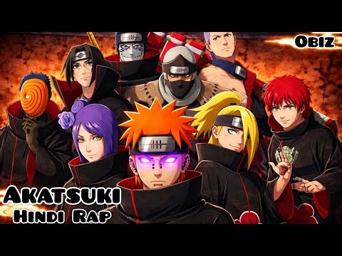 AKATSUKI RAP ☠️🔥 | Dark Anthem of Naruto (Hindi Anime Rap)