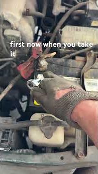 For your car battery, disconnect the negative terminal first. #physics #automotive