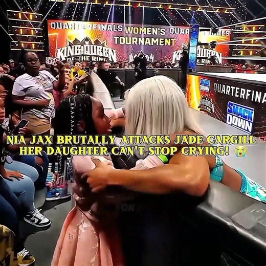 Nia Jax vs Jade Cargill Turns Personal — Jade's Daughter Left in Tears! 💀💔 Wwe Edit #viral #edit
