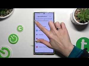 How To Turn On Off App Notifications In Samsung Galaxy S24 Ultra