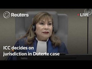 LIVE: ICC delivers appeals judgment on jurisdiction in Philippine's President Duterte case