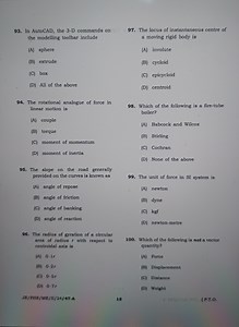 Multiple-Choice QuestionsIn AutoCAD, the 3-D commands on the ... | Filo