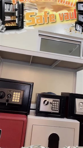 Safety box Electronic password security safes Money storage organizer money Vault safety box Cashier money box Cash box