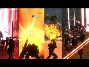 EDF Earth Defense Force 5 DLC 1 Online M 15 Engage Outpost Base - Compilation