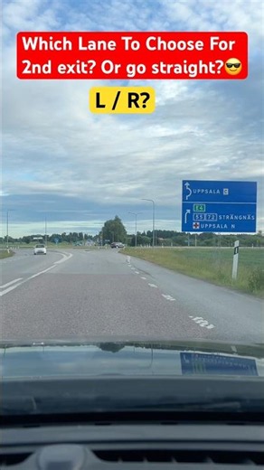 Lane selection for roundabout driving? roundabouts driving lesson