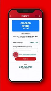 ¿Necesitas activar Amazon prime de forma rápida y segura con Claro?