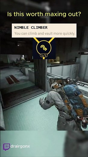 Is the Nimble Climber skill worth maxing out, what you think?