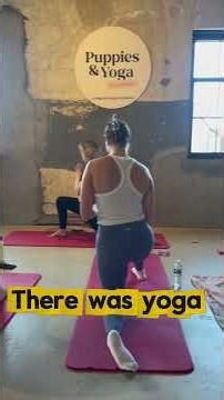 Cuteness Overload: Puppies and Yoga #puppy #yoga #cute #cutepuppy #bestmoments #puppyyoga