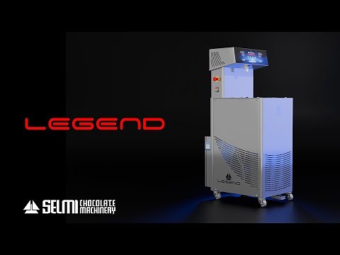 LEGEND - Professional chocolate tempering machine by Selmi