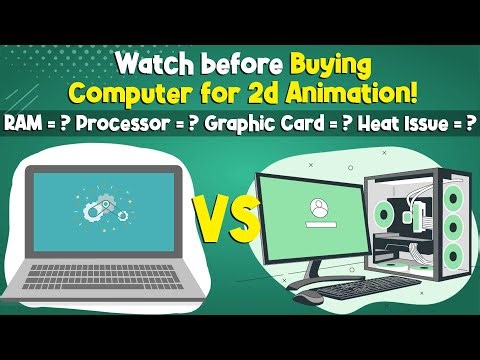 2D Animation PC Requirements! ll 2D Animation Computer Setup!