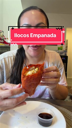 Ilocos Empanadas! So good! She is located in Redlands and you can order through FB marketplace! #ilocosempanada #filipinofood