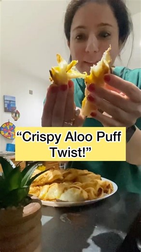 “Aloo Puff Recipe | Crispy Potato Puff Pastry | Easy Tea Time Snack” #shorts