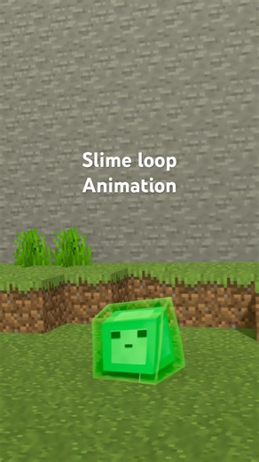 Slime #3d #minecraft #loop #animation