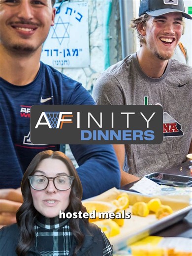 🚨NEW INITIATIVE ALERT🚨 Athletes for Israel is launching AFInity Dinners, subsidized Shabbat Dinners between Jewish and Non-Jewish athletes before competition. 👉 Apply to host now! #reels#unity#shabbat#jewishtiktok