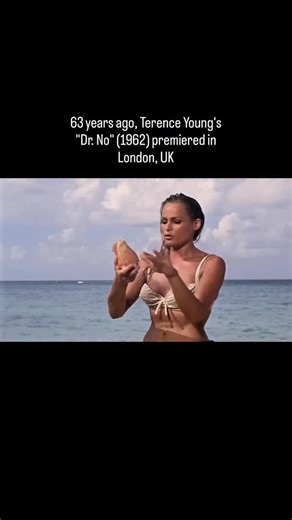 1.8K views · 6.2K reactions | 63 years ago, Terence Young’s “Dr. No” (1962) premiered in London, UK | History of Cinema | Facebook