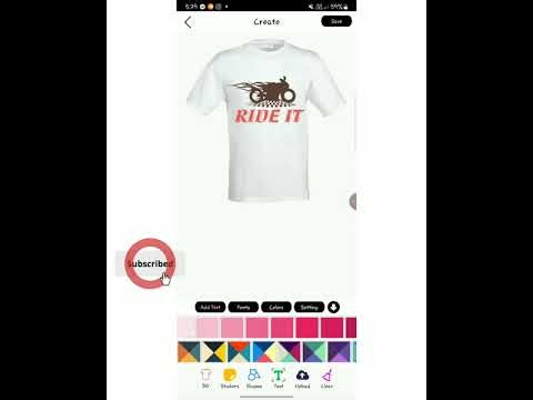 T-shirt design app
