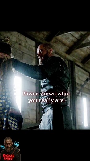 Ragnar's Real Power Wasn't His Strength #vikings #ragnar #rollo #power | ragnar lothbrok