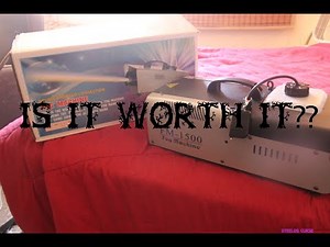 Cheapest 1500w Fog Machine On Amazon (Review And Demo)