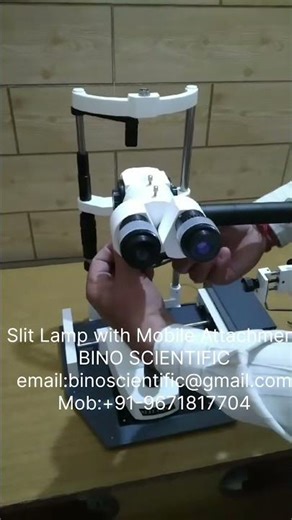 Slit Lamp with Mobile Attachment Tube, by BINO SCIENTIFIC