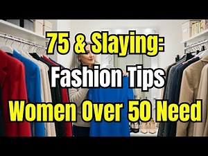 She's 75 Years, but Dresses Like a Fashion Icon | Fashion Tips for Women Over 50