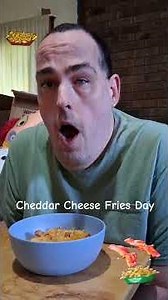 How I'm Celebrating Cheddar Cheese Fries Day 🍟 😋 #shorts