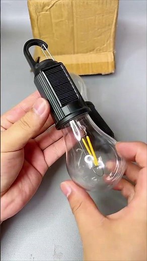 This solar light bulb works without electricity. ☀️💡 | Amazing gadget