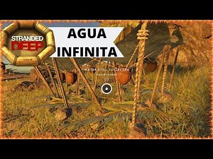 como conseguir AGUA INFINITA no Update Stranded Deep Dicas Tips