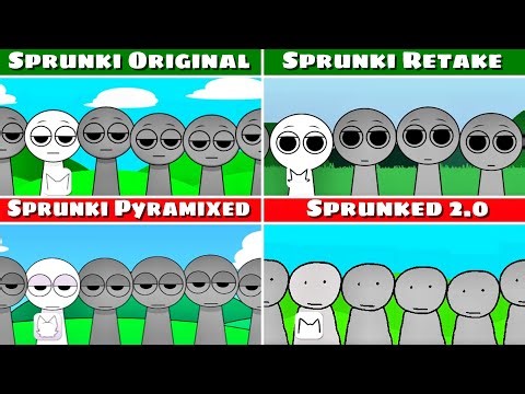 My Sprunki: Mix all Sprunki Original vs Sprunki Retake vs Sprunki Pyramixed vs Sprunked 2.0 .(P13)