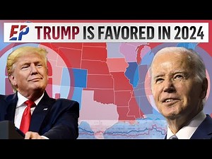 Trump LEADS Biden in My First 2024 Electoral College Map Prediction