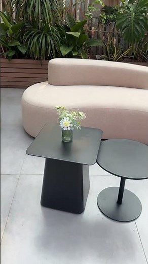 Elegant Outdoor Curved Sofa Lounge Set for Outdoor Entertaining #patio #garden