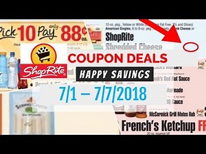 Shoprite Coupon Deals July 1 - 7, 2018 Weekly Ad