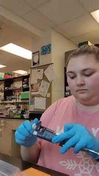 PCR Reaction with me! #science #womeninstem #stem #lab