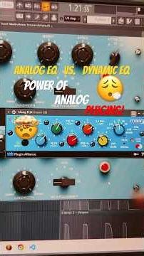 Analog EQ vs Digital EQ! Which one is better! For you! #musicproductiontips #musicproducer