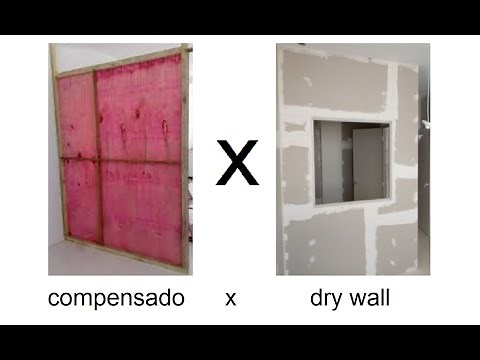 DIVISÓRIA COM MADERIT (COMPENSADO) E CAIBROS. FAÇA VOCÊ MESMO
